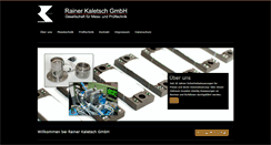 Desktop Screenshot of kaletsch.de